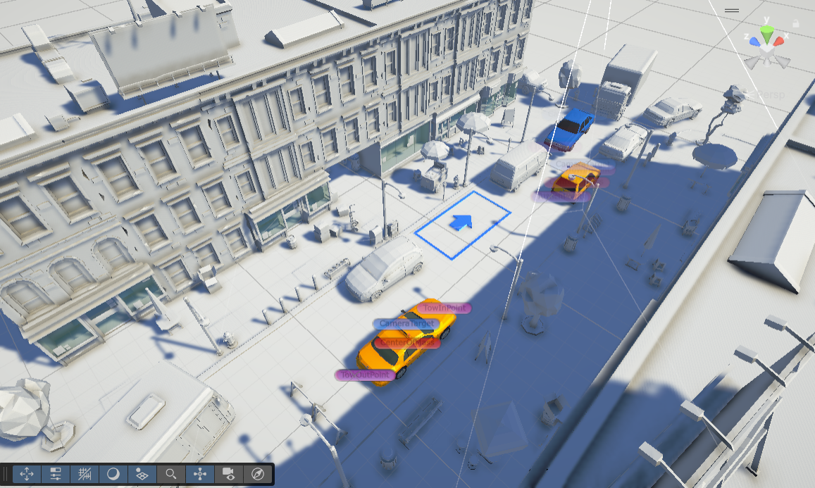 Parking in tight spaces (Unity)
