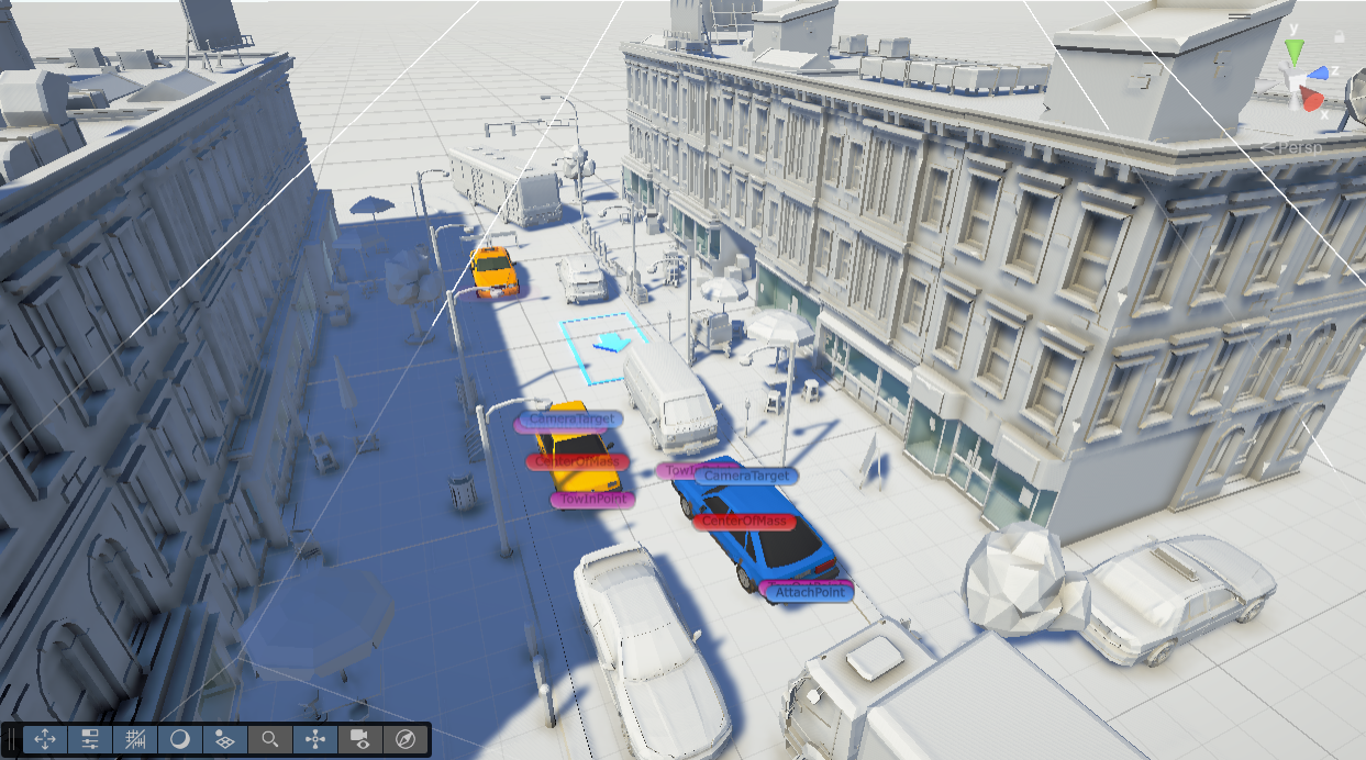 Parking in tight spaces (Unity)