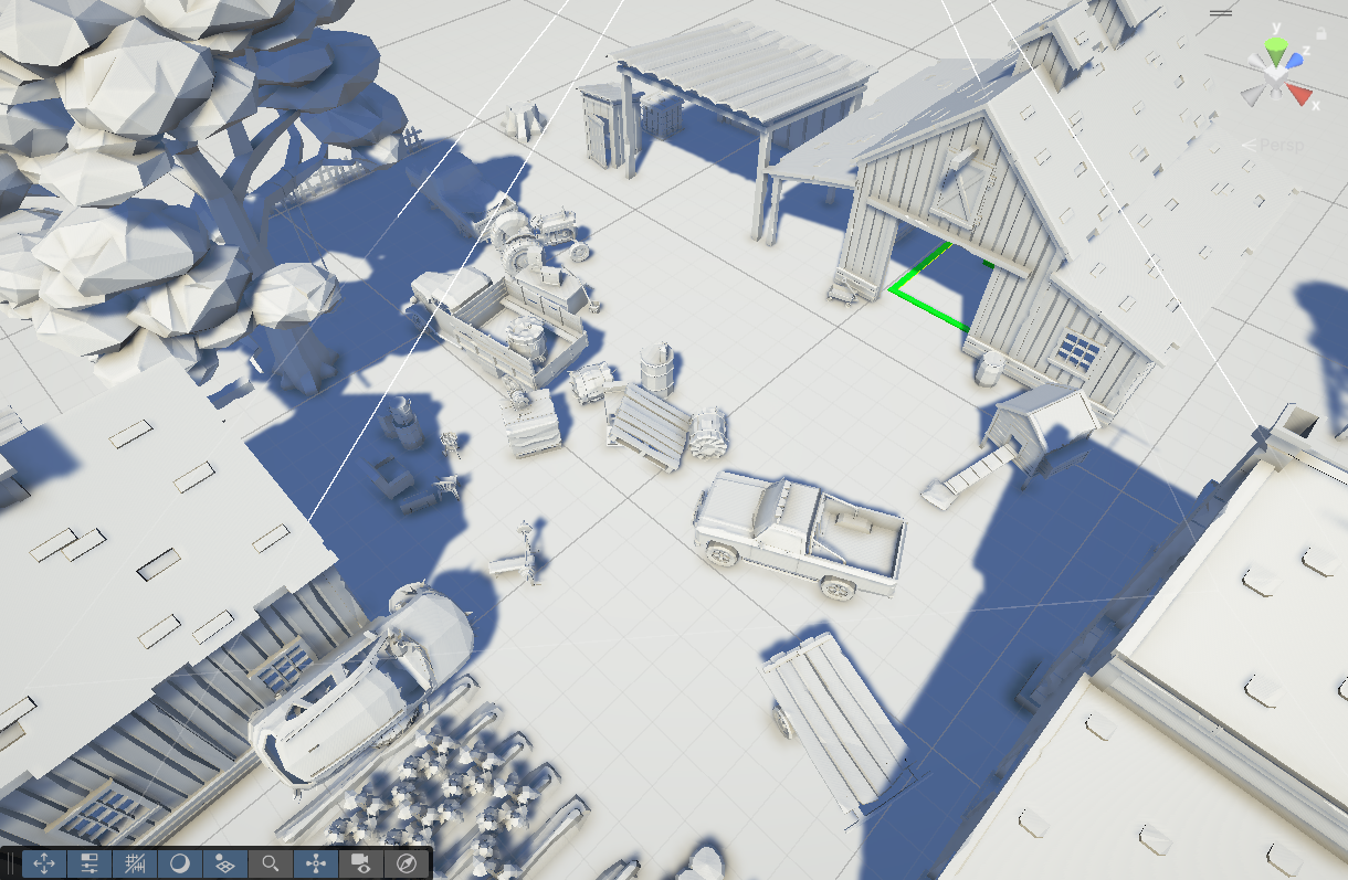 Parking in tight spaces (Unity)