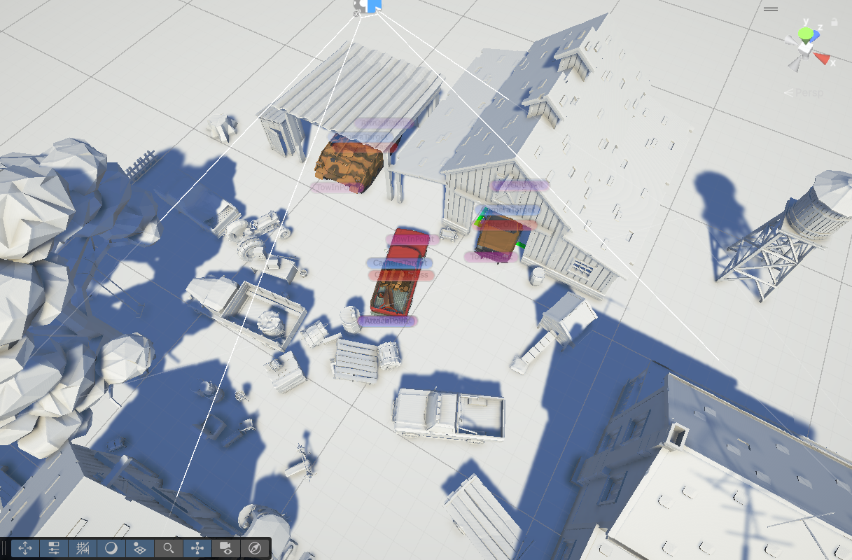 Parking in tight spaces (Unity)