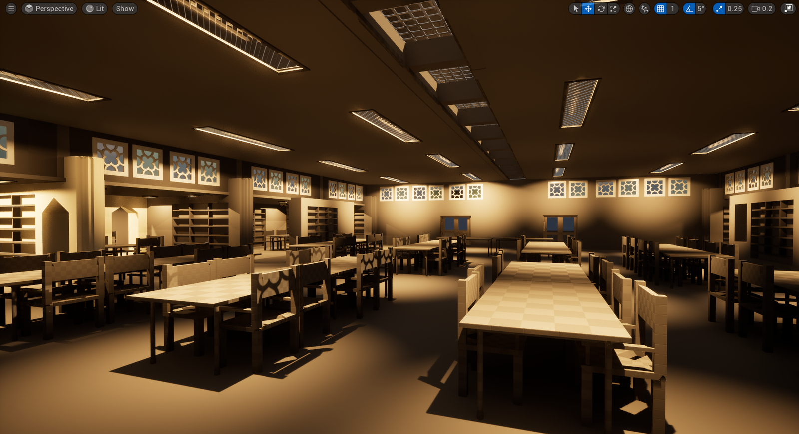 Escape the Library – Stealth / Survival Horror (Unreal Engine 5)