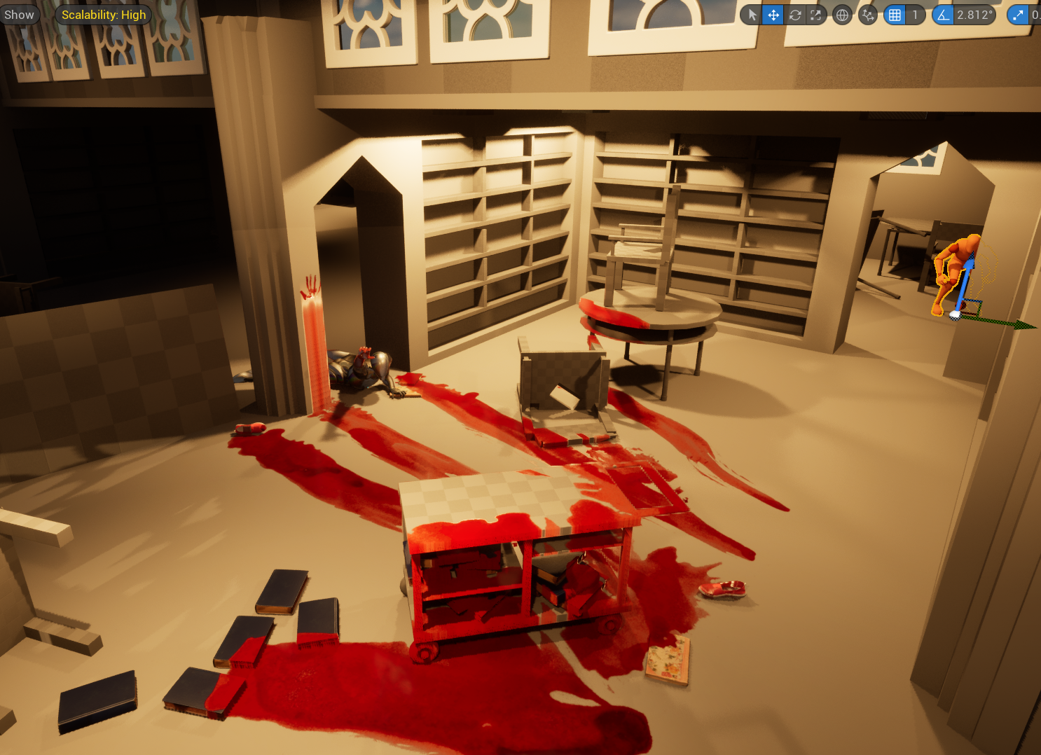 Escape the Library – Stealth / Survival Horror (Unreal Engine 5)