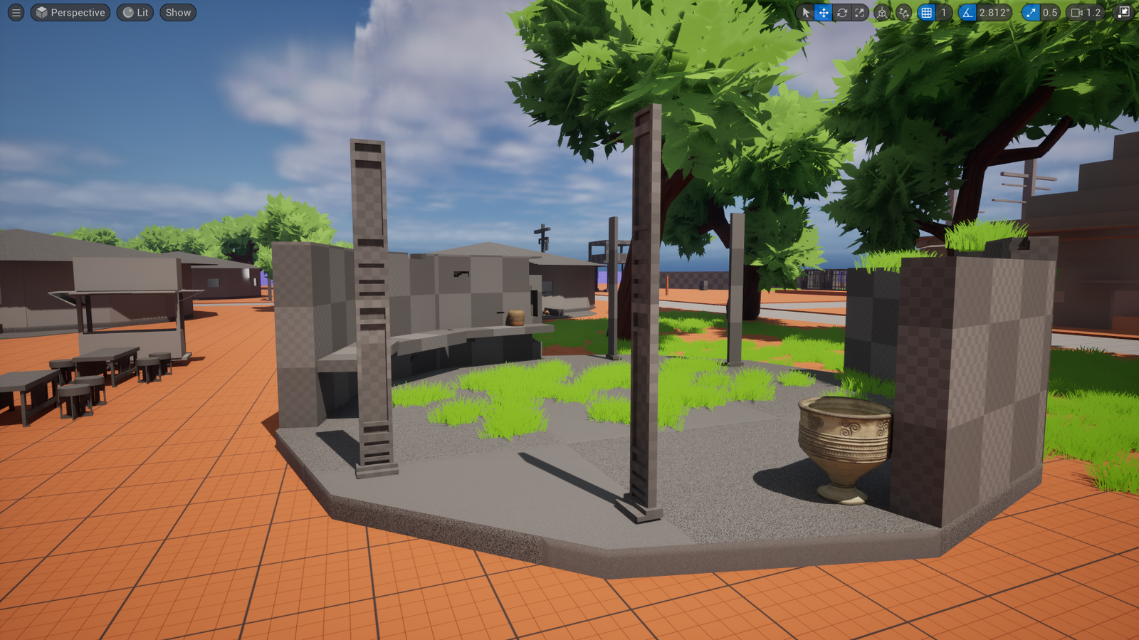 Village of Shadows – Narrative Stealth / Combat (Unreal Engine 5)