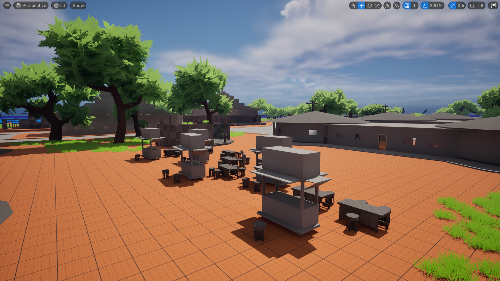 Village of Shadows – Narrative Stealth / Combat (Unreal Engine 5)