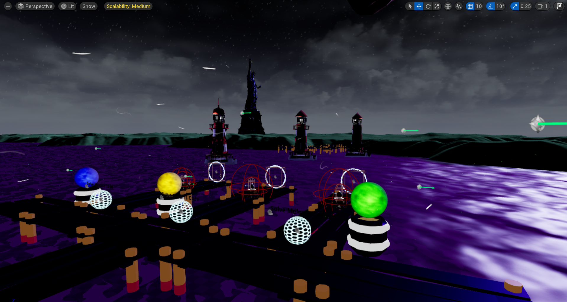 Harbour(edutech game) unreal 