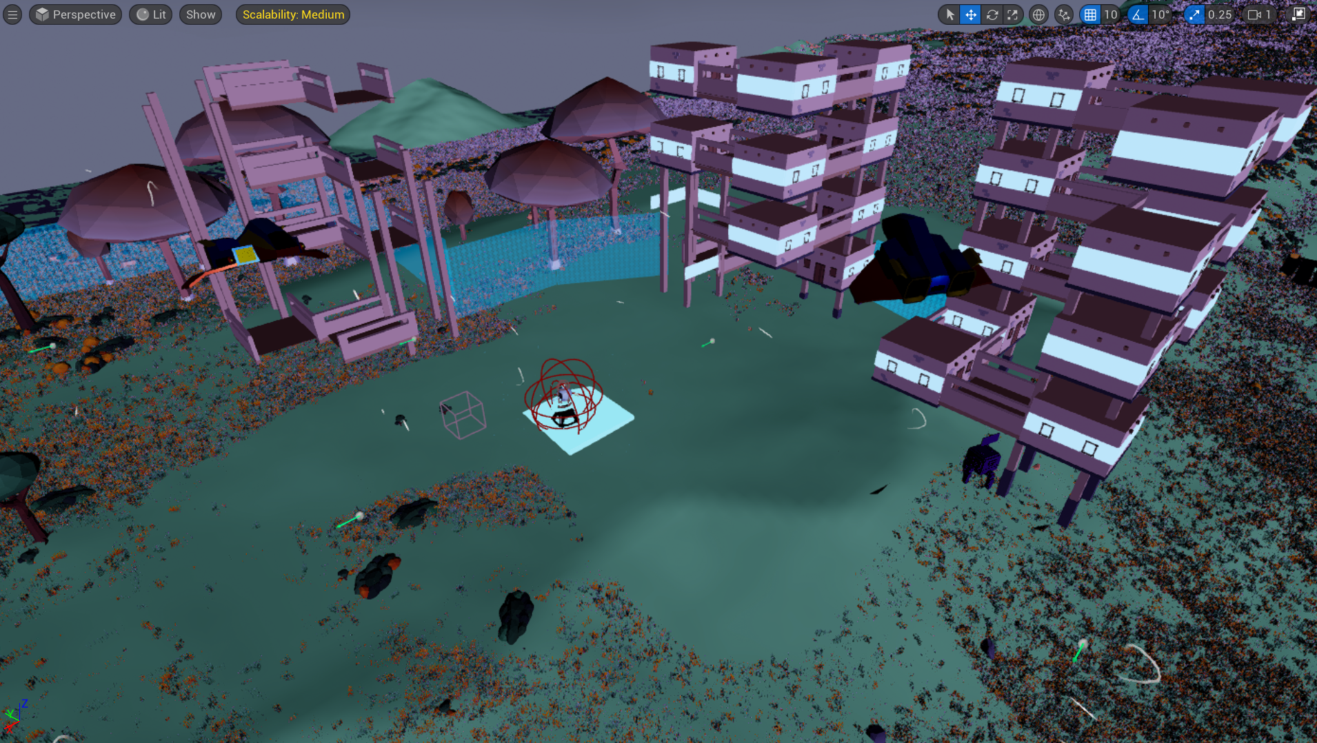 Harbour(edutech game) unreal 