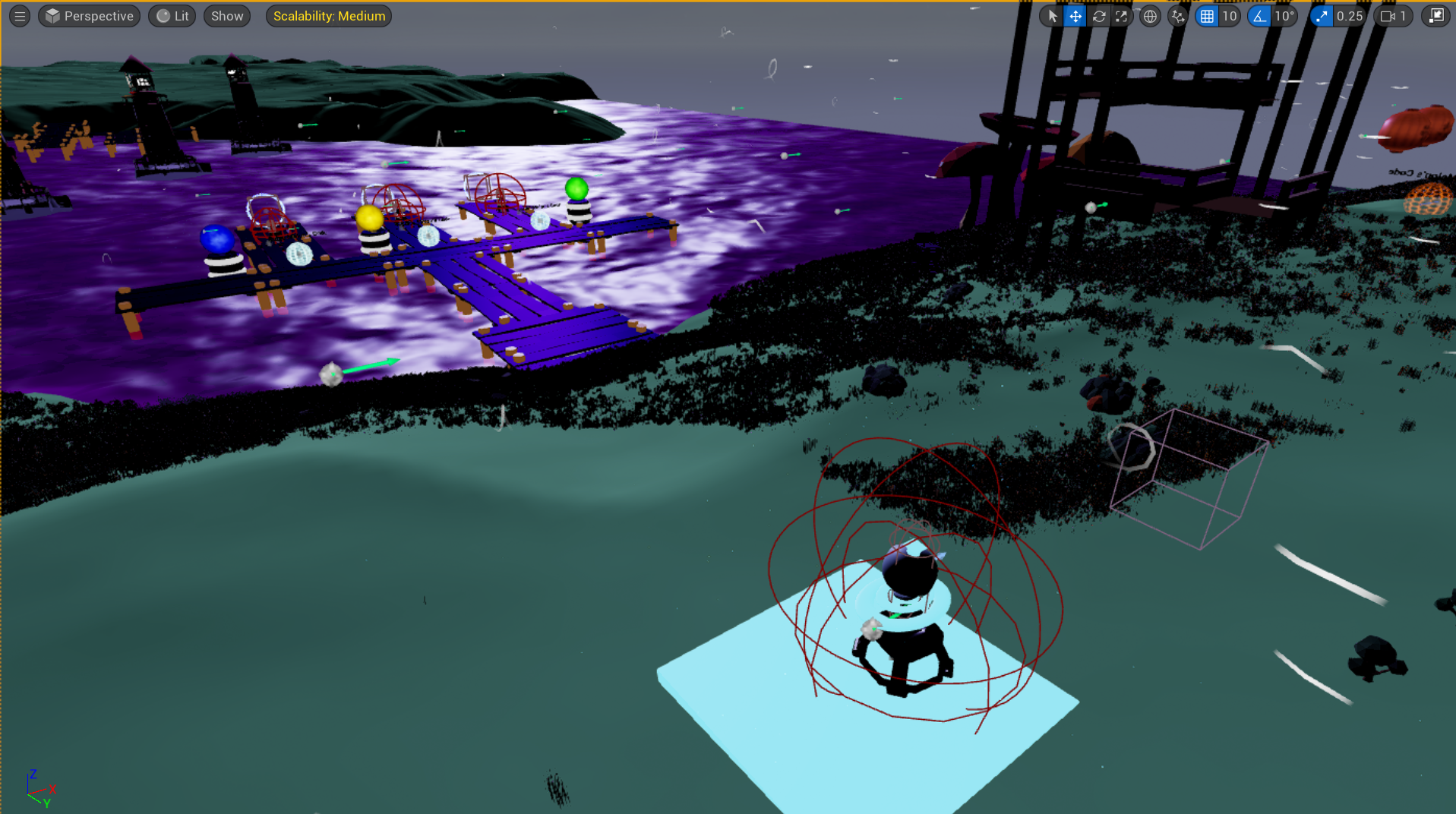 Harbour(edutech game) unreal 