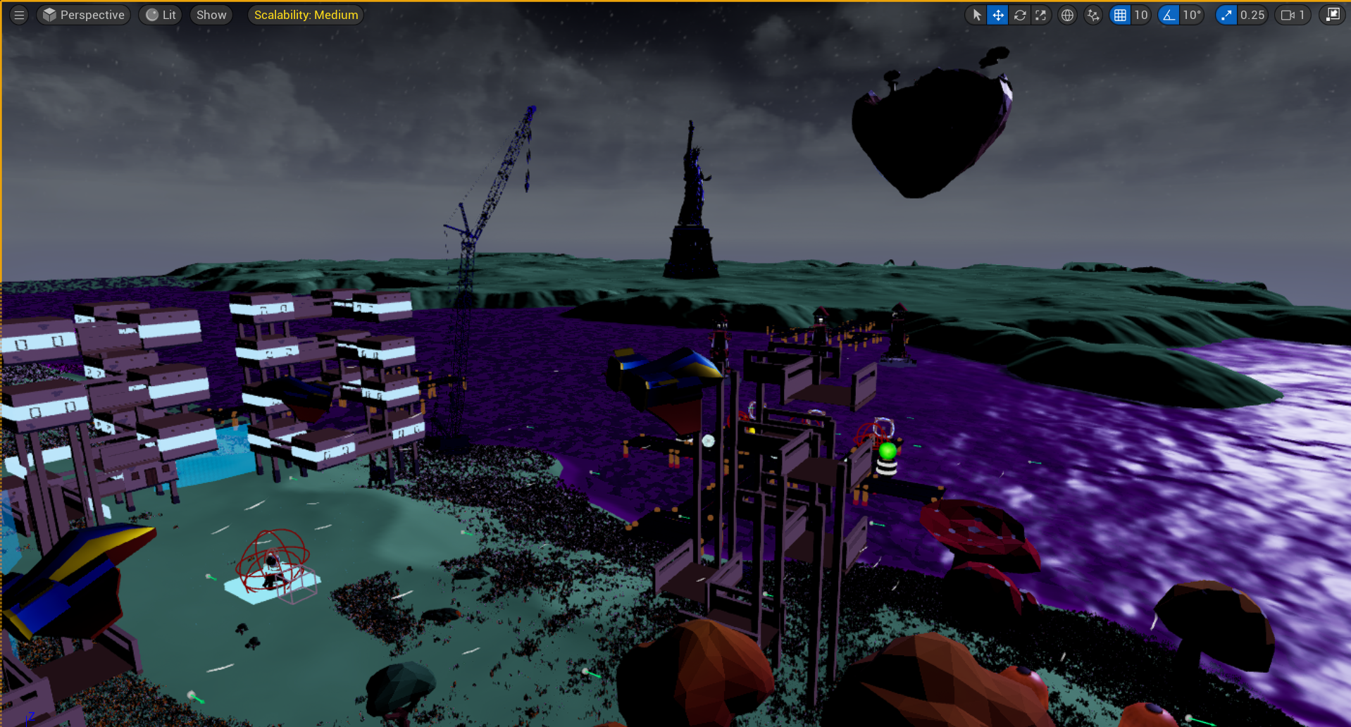 Harbour(edutech game) unreal 